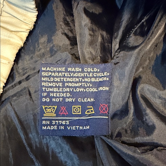 Dockers Golf Men’s Size Large Navy and Cream Jacket - Picture 8 of 8